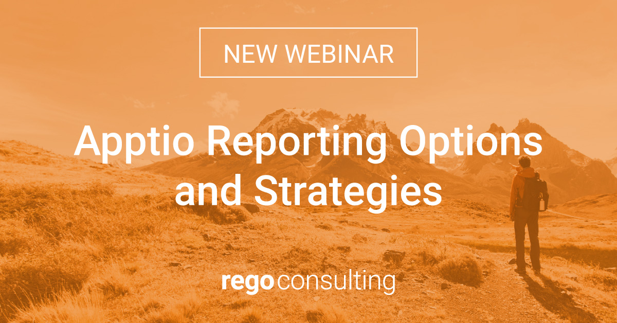 Apptio Webinar Apptio Reporting Options And Strategies